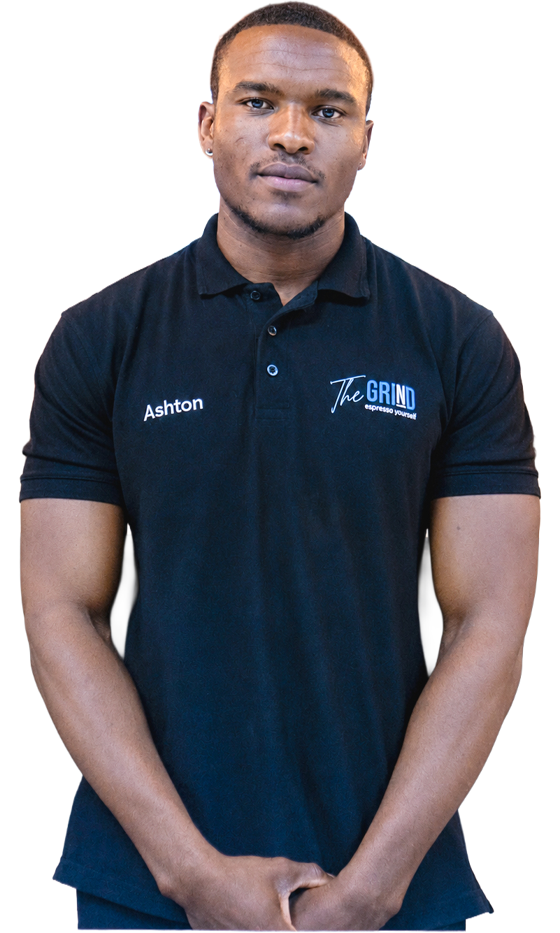 ZimWorX team member wearing custom swag